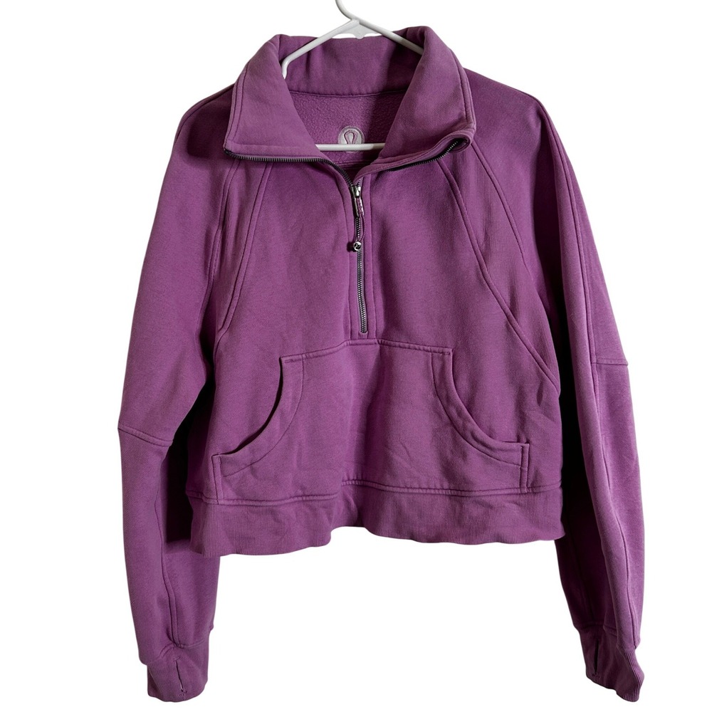 Lululemon Scuba Oversized Funnel-Neck Oversized Half Zip Sweater Womens size M/L